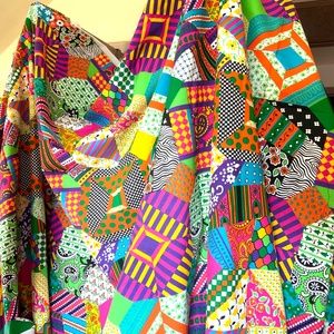 VINTAGE FABRIC END Screen Print by Schumacher Fabrics